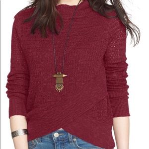 Free people cream sweater